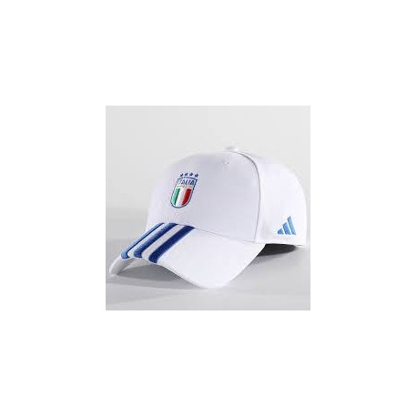 ADIDAS - FIGC ITALY FOOTBALL CAP WHITE/ ROYAL