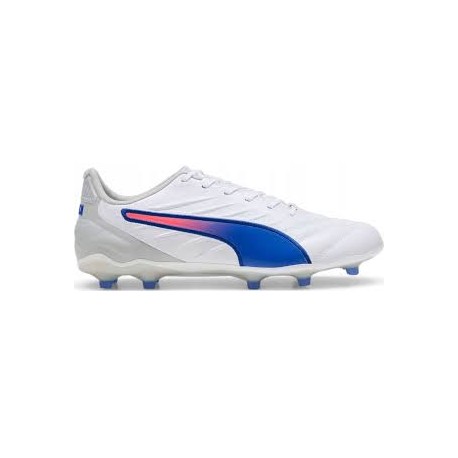 PUMA KING MATCH FG/AG WHITE/ROYAL/SOLRED