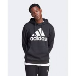 ADIDAS M BM HOODY FLEECE BLACK/WHITE