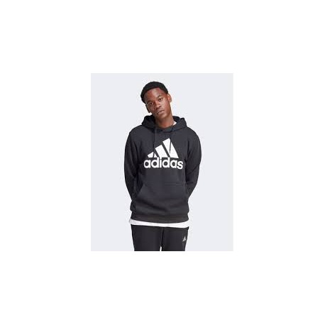 ADIDAS M BM HOODY FLEECE BLACK/WHITE