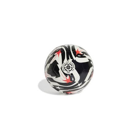 ADIDAS WORLD CUP 2025 BALL WHITE/BLACK/RED