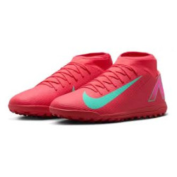 NIKE SUPERFLY 10 CLUB TURF EMBERGLOW/AURORAGREEN