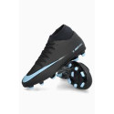 NIKE SUPERFLY 10 CLUB FG/MG BLACK/ICEBLUE