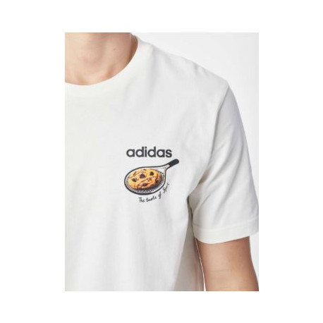 ADIDAS M COOKIE TEE OPTICAL WHITE